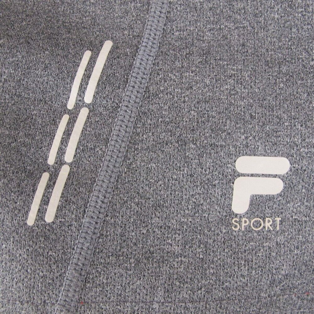 Fila Performance Sport‎ Live in Motion 1/4 Zip Gray Pullover Men's XXL NICE! - Picture 4 of 7